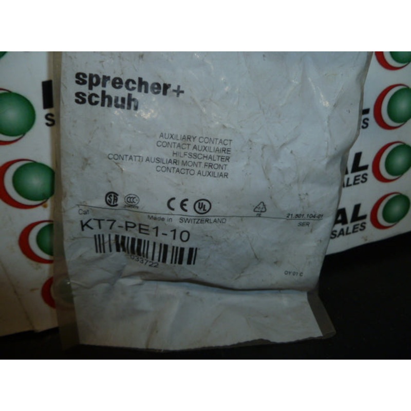 SPRECHER SCHUH KT7PE110 CONTACT