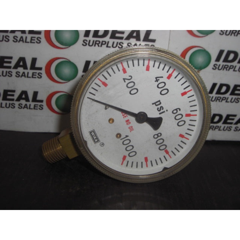 WIKA 8610932 PRESSURE GAUGE|Factory Sealed Packaging|New In Box|New No Box|Used|Reconditioned
