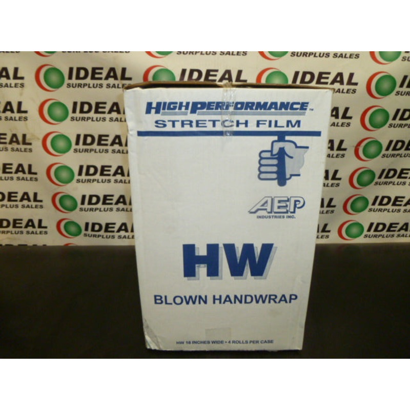 WRAP, AEP, 21209015-64  ALPHA SERIES HW PERFORMANCE PLUS HW-18120, .80 GAUGE, 18 X 1000 FT 12 STRETCH FILM HAND WRAP MICRON