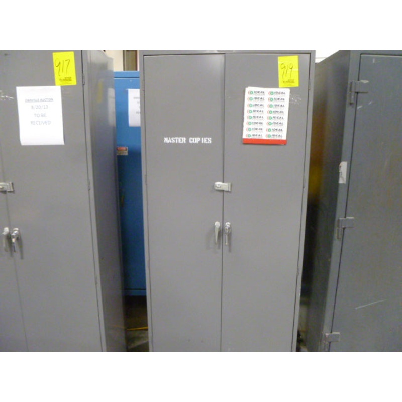 CABINET, TENNSCO 5 SHELF, 36 WIDE X 18 DEEP X 78 TALL