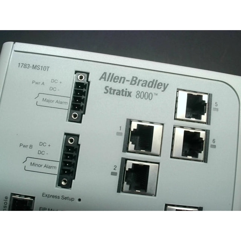 Allen-Bradley 1783-MS10T Stratix 8000 Ethernet Managed Switch Ser A