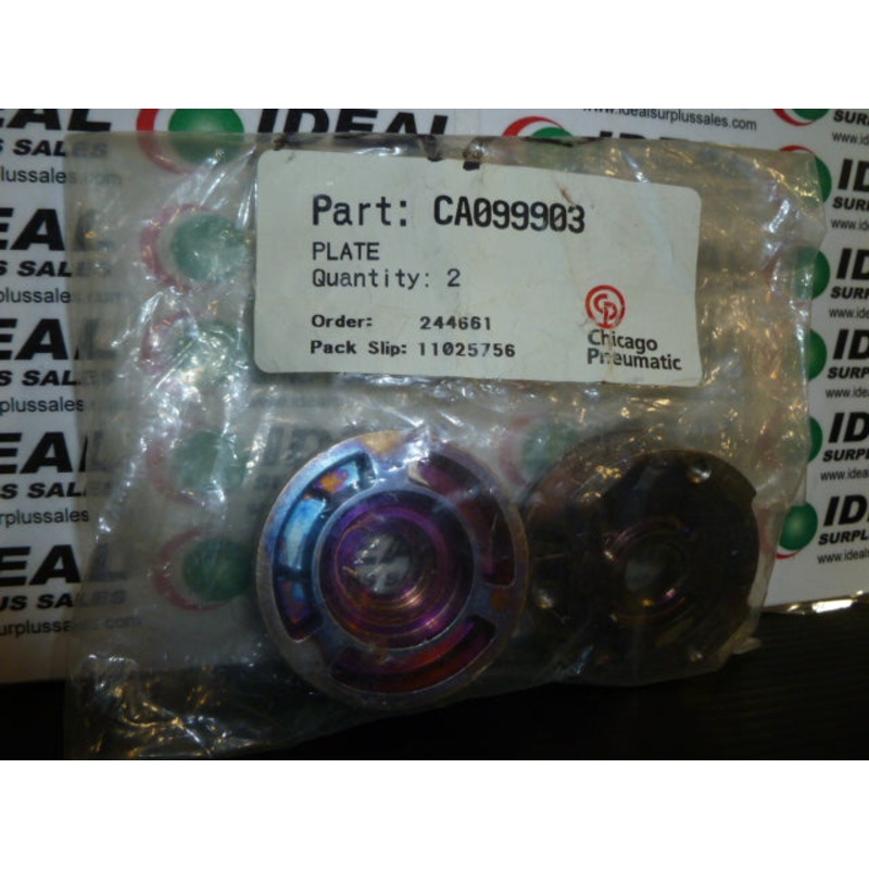 CHICAGO PNEUMATIC CA099903 PLATE