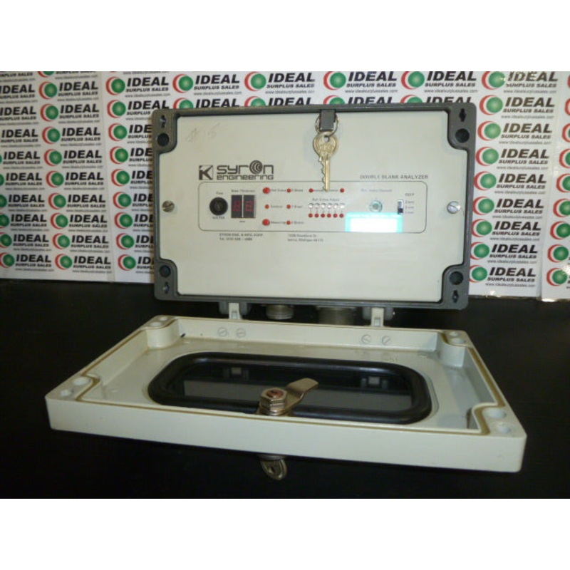 Syron K90-24V Double Blank Analyzer 24V