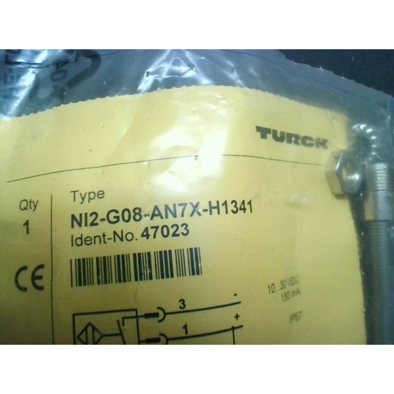 Turck NI2-G08-AN7X-H1341 Proximity Switch 47023 10-30VDC 150mA