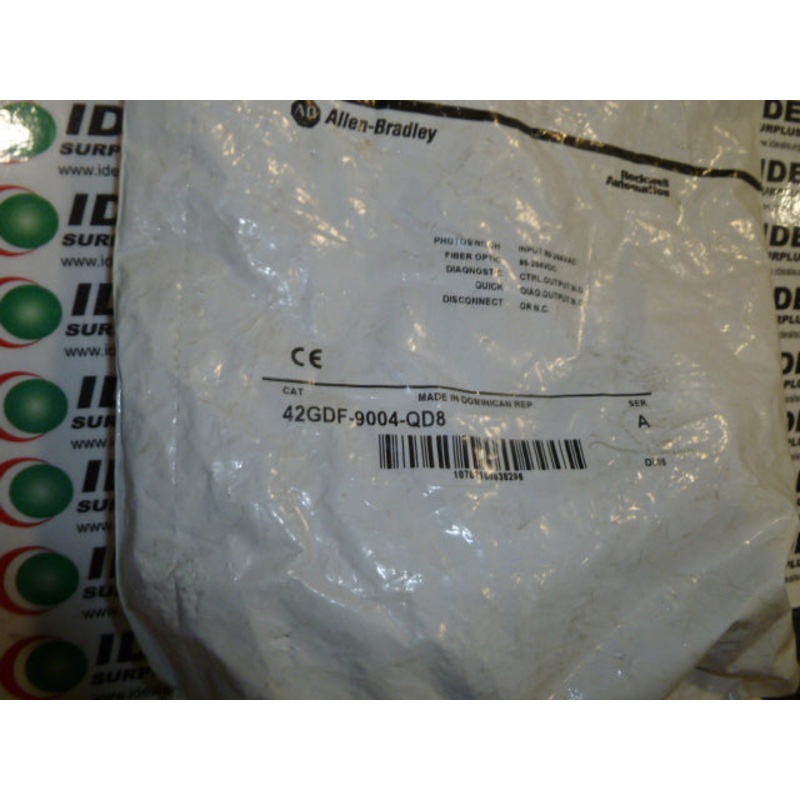 Allen Bradley 42GDF-9004-QD8 Photo Electric Switch 95-264VDC