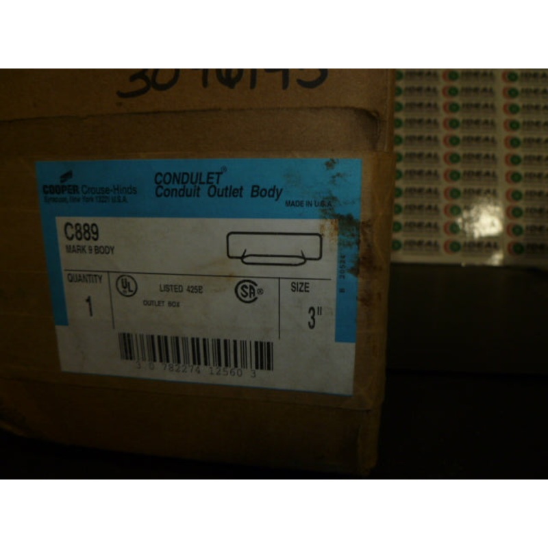 Crouse Hinds C889 Mark 9 Aluminum Condulet Body 3