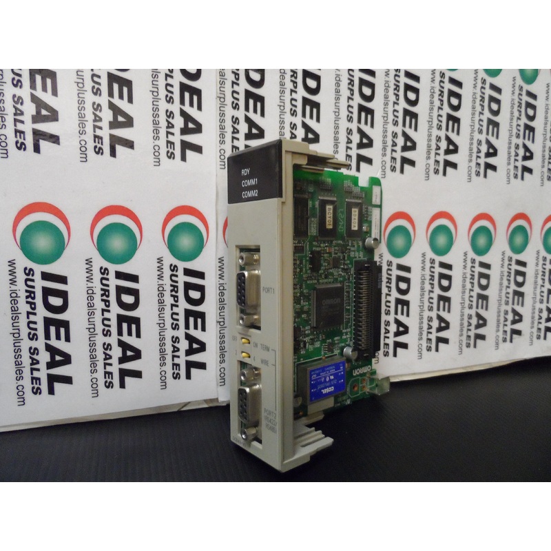 SERIAL COMMUNICATIONS BOARD, OMRON, CS1W-SCB41-V1 :  1 X RS232 PORT, 1 X RS422/485 PORT, SUPPORTS MEMORY CARD, OMRON – CS1W-SCB41-V1 : PROTOCOL MACRO BACKUP FROM MEMORY CARD