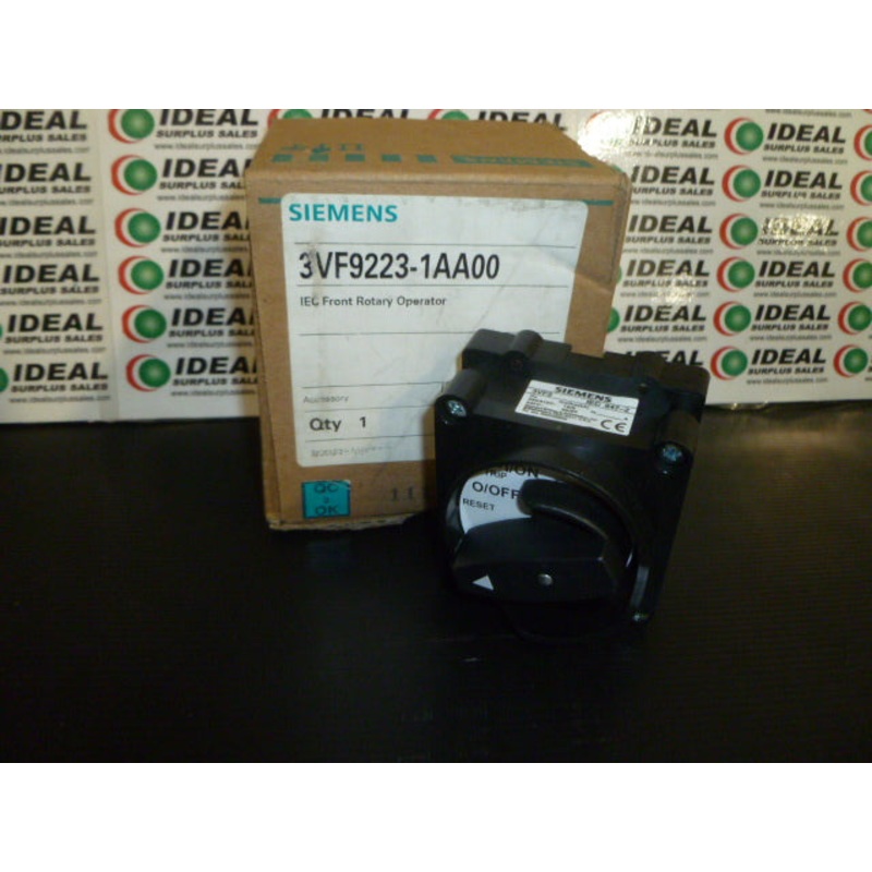 Siemens 3VF9223-1AA00 IEC Front Rotary Operator