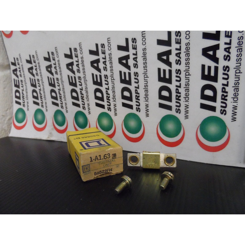 Square D 1A1.63 Overload Relay Thermal Unit
