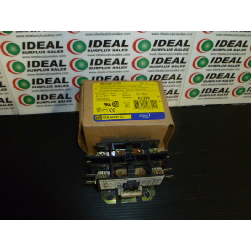 SQUARE D 8910DP12V02 CONTACTOR