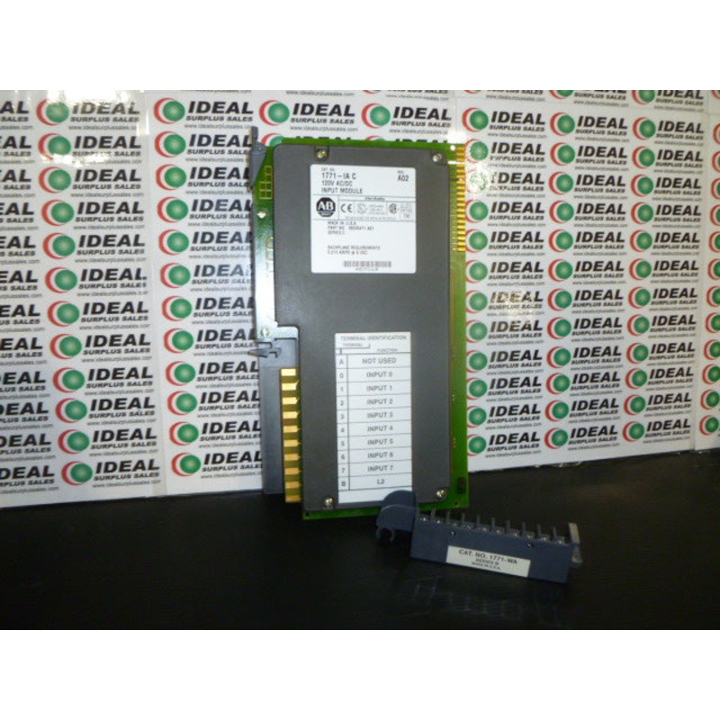 Allen Bradley 1771-IAC  120VAC/DC  Input Module