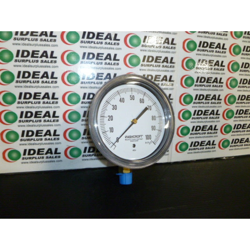 ASHCROFT 351490A02LXC4100IW PRESSURE GAUGE