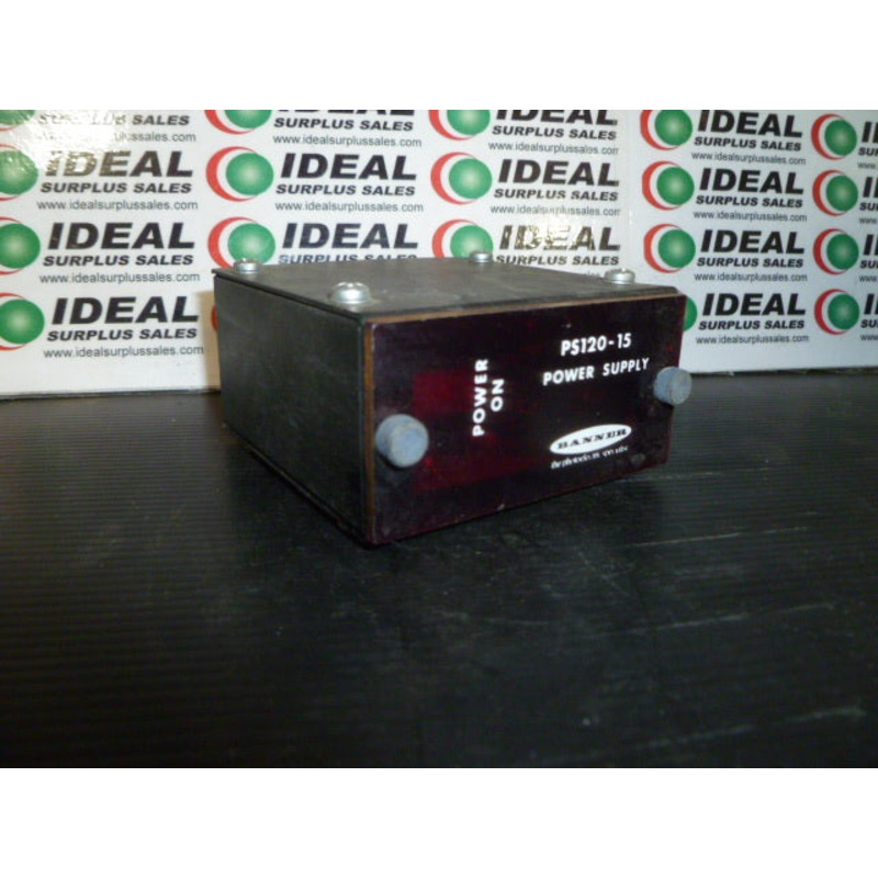 BANNER PS12015 Power Supply|Factory Sealed Packaging|New In Box|New No Box|Used|Reconditioned