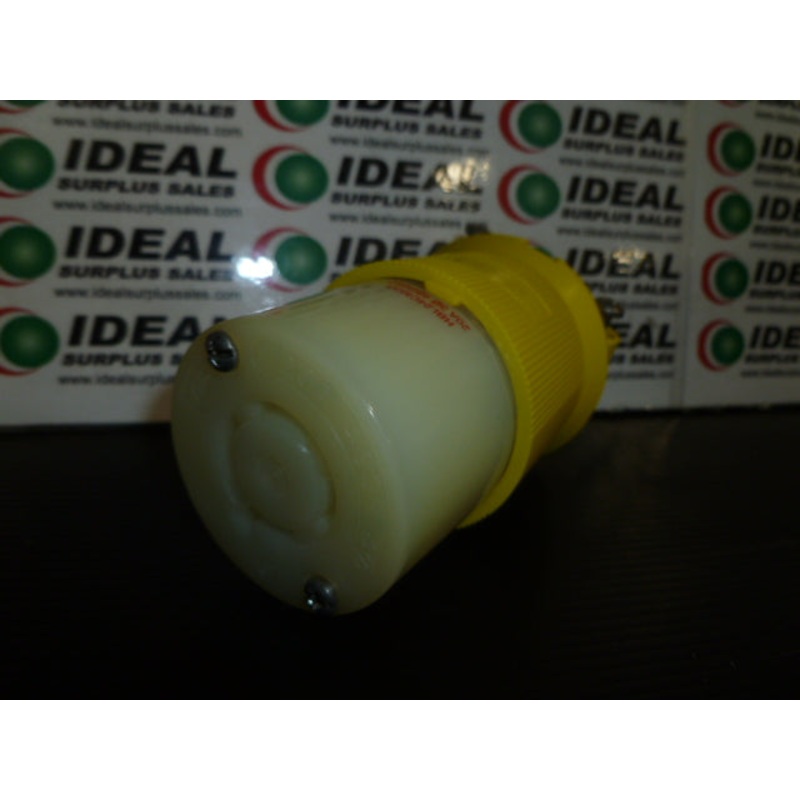 CONNECTOR, HUBBELL HBL24CM33, 20A, 3PH, 3P, 480V