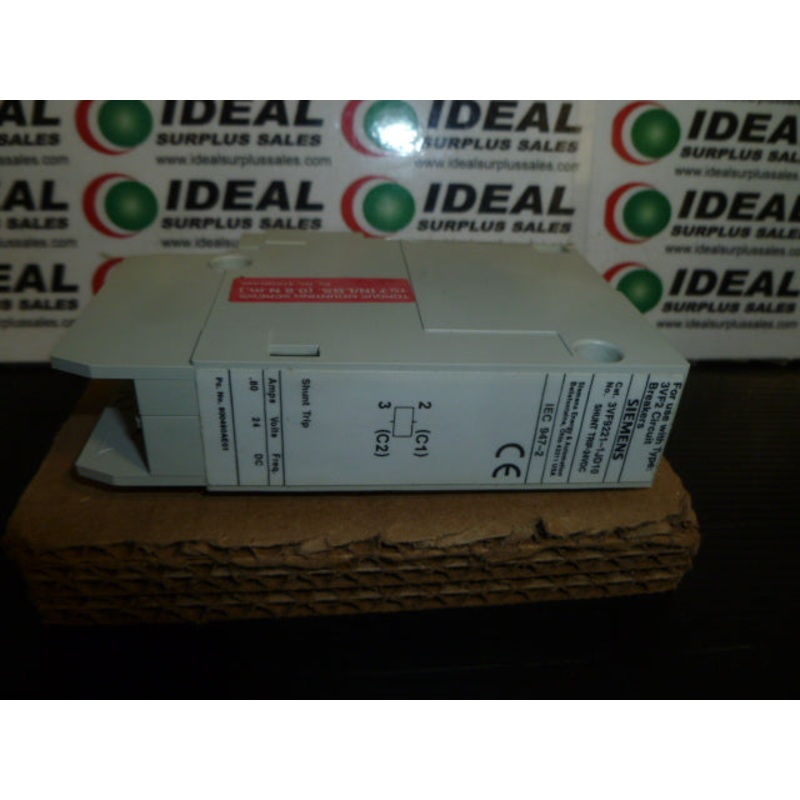 Siemens 3VF9221-1JD10 Shunt Trip 24 VDC