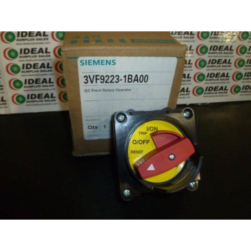 Siemens 3VF9223-1BA00 IEC Front Rotary Operator
