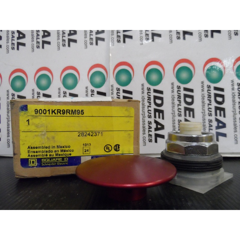 SQUARE D 9001KR9RM95 BUTTON|Factory Sealed Packaging|New In Box|New No Box|Used|Reconditioned