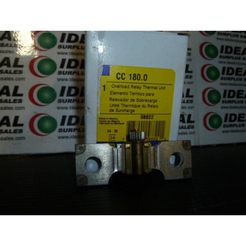 Square D CC1800 Thermal Overload Relay Heat Unit