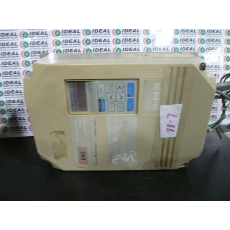 YASKAWA VS616G3 DRIVE|Factory Sealed Packaging|New In Box|New No Box|Used|Reconditioned
