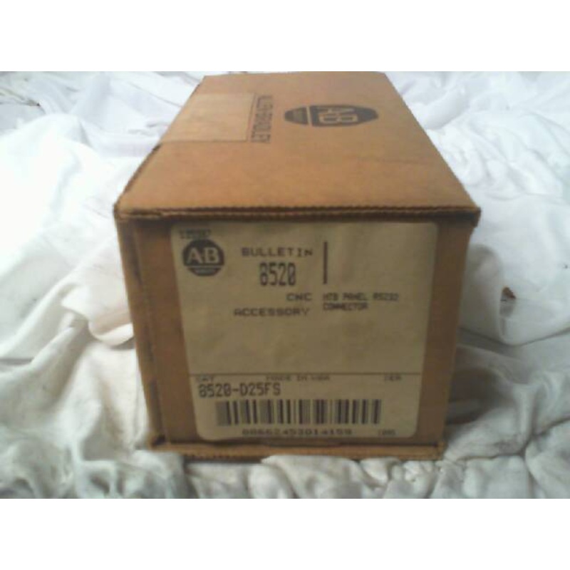 ALLEN BRADLEY 8520-D25FS MTB PANEL RS232 CONNECTOR