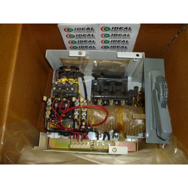 Allen Bradley Fused MCC Starter Feeder Bucket Size 1  3PH 480V