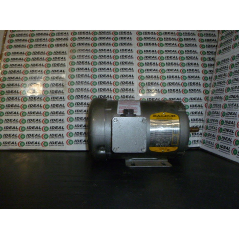 Baldor M3461 1/2 HP (0.5HP) AC Motor 48 Frame 1725 RPM 230/460V TEFC
