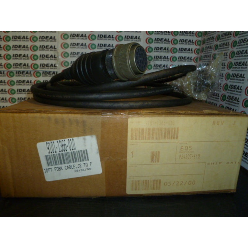 CABLE ENCODER, ALLEN BRADLEY – 9101-1366-010, J2 TO F/H MOTORS