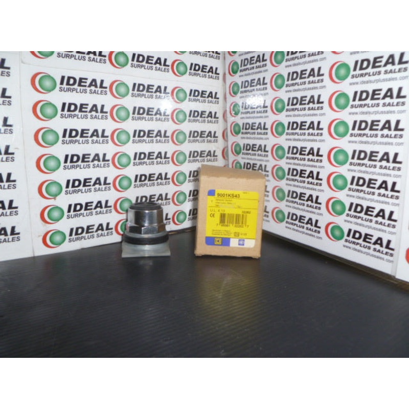 Square D 9001 KS43 Selector Switch w/ 9001 B25 Black Knob