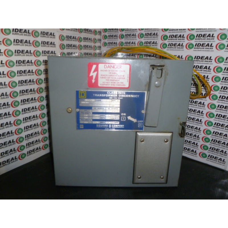 Square D SK5271B Lightning Transformer Disconnect Class 9070