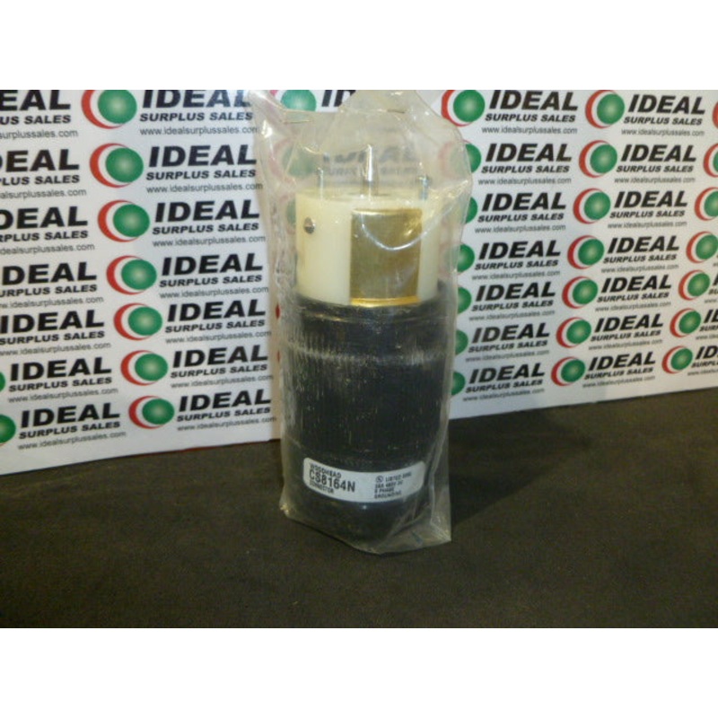 WOODHEAD  CS8164N – CONNECTOR, 50A, 480V, 3PH, 3P, 4W, GROUNDING