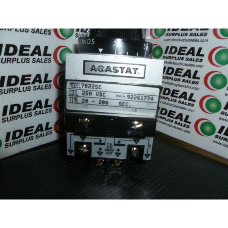 AGASTAT 7022SE RELAY|Factory Sealed Packaging|New In Box|New No Box|Used|Reconditioned
