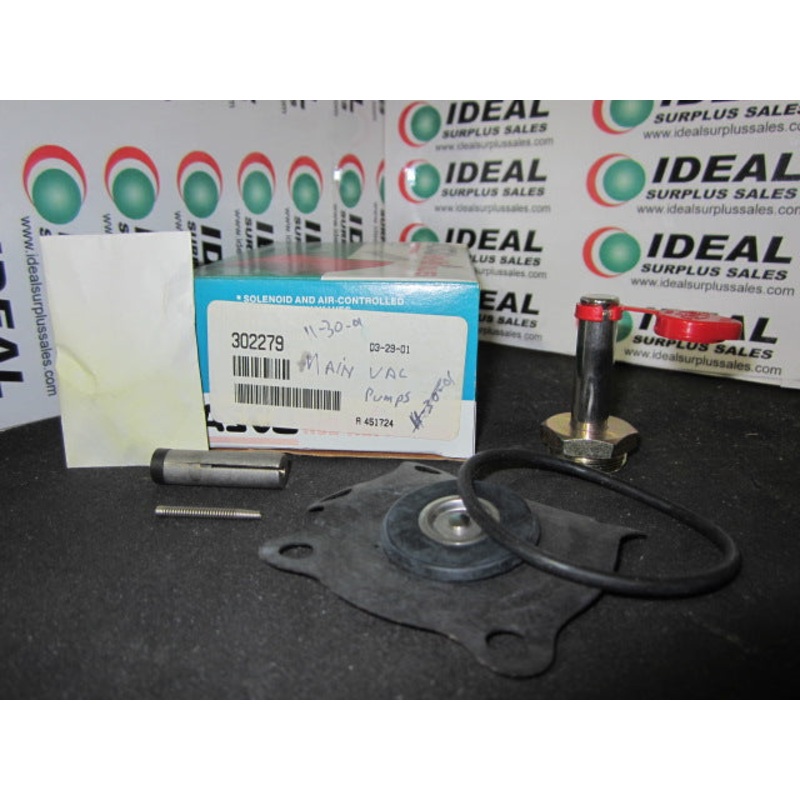 ASCO 302279|Factory Sealed Packaging|New In Box|New No Box|Used|Reconditioned