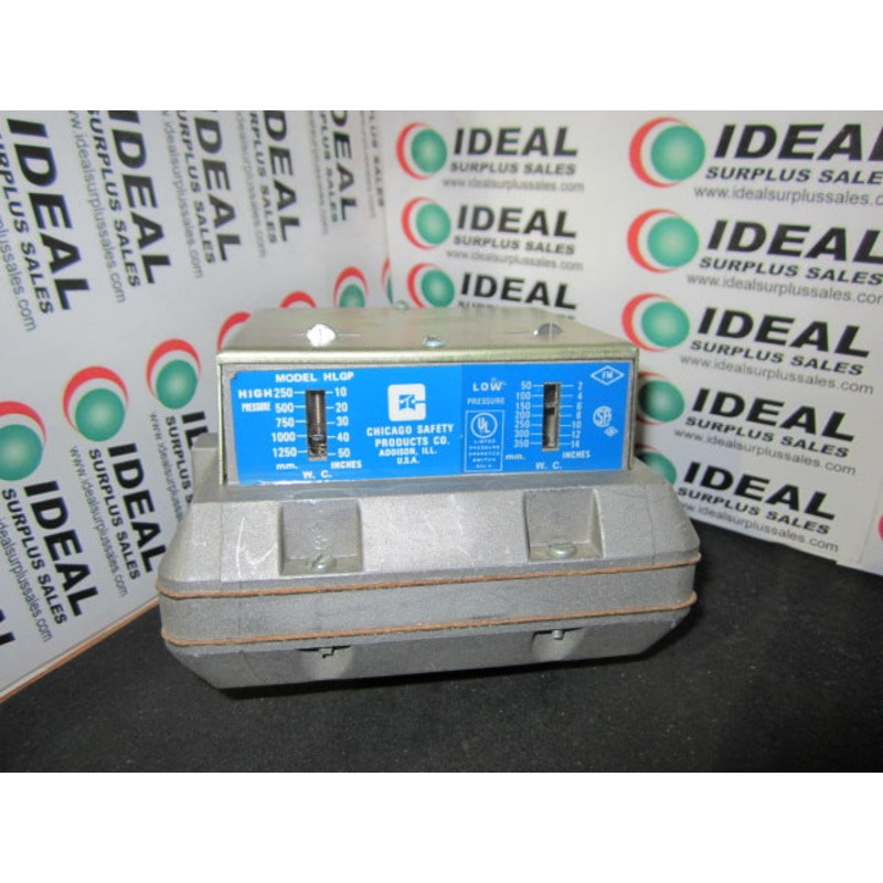 Chicago Safety HLGP Gas Pressure Switch