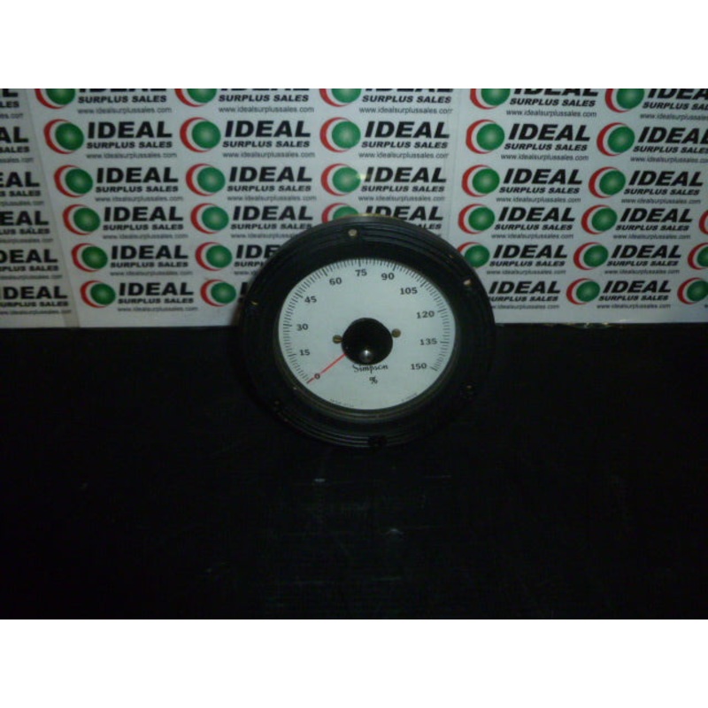 SIMPSON 17982 PANEL METER|Factory Sealed Packaging|New In Box|New No Box|Used|Reconditioned