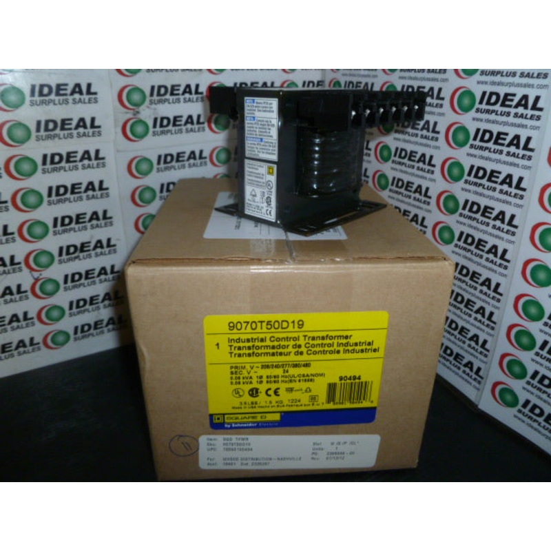 SQUARE D 9070T50D19 TRANSFORMER