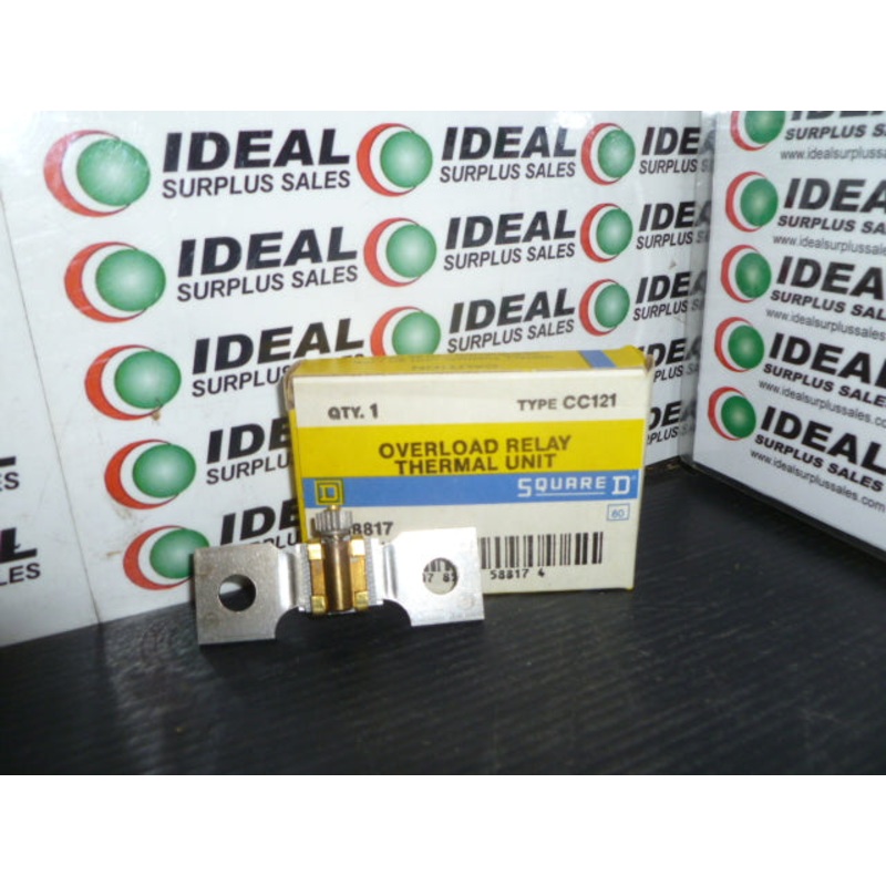 SQUARE D CC121|Factory Sealed Packaging|New In Box|New No Box|Used|Reconditioned