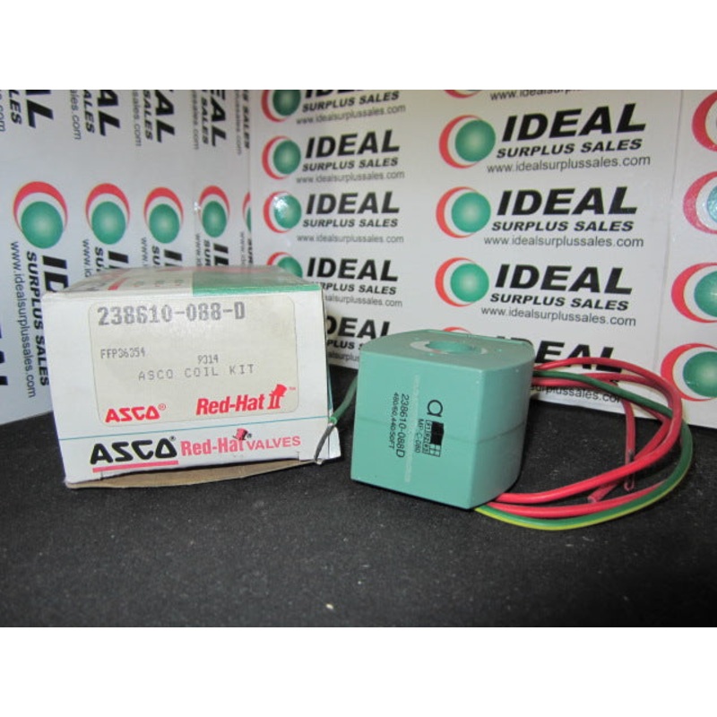 ASCO 238610088D COIL|Factory Sealed Packaging|New In Box|New No Box|Used|Reconditioned