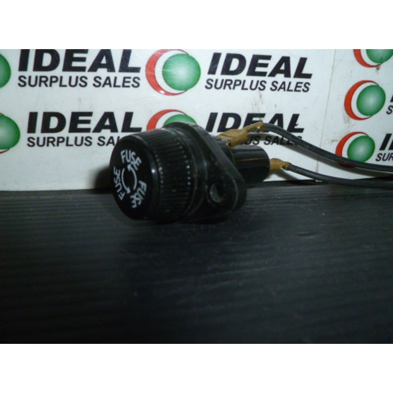 Bussmann HPF Fuse Holder 30A 600V Solder Terminals Panel Mount