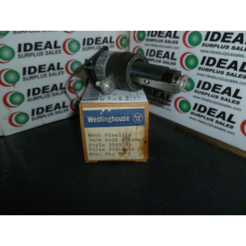 Westinghouse Rect Minalite 1589199 w/o Lens 125V 24V B