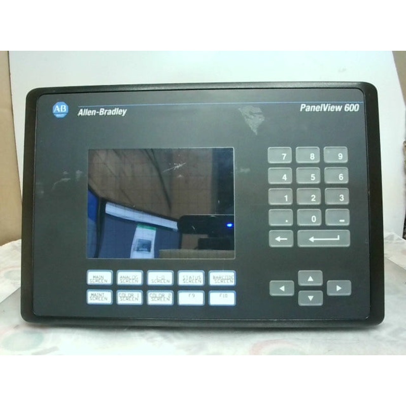 ALLEN BRADLEY 2711B6C2 /B Panel view 600 Color Touch & Key Pad