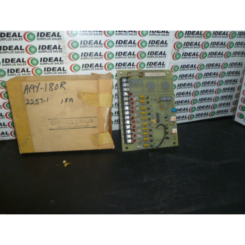 Asco 214A281 Sequential Control Board 120VAC