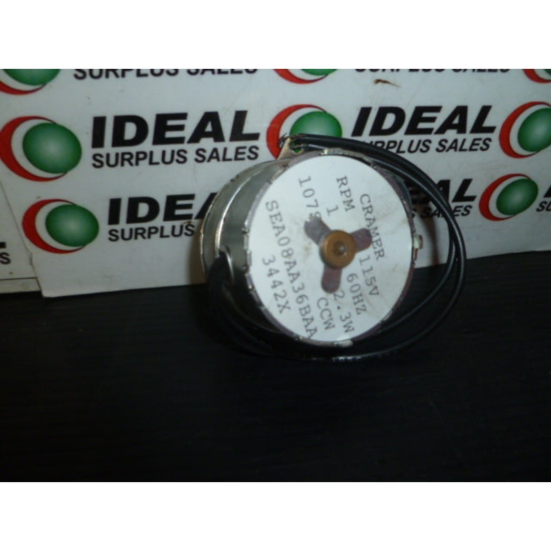 CRAMER SEA08AA36BAA MOTOR|Factory Sealed Packaging|New In Box|New No Box|Used|Reconditioned
