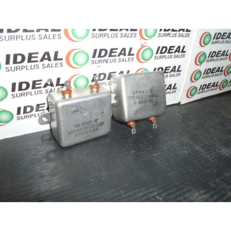 SPRAGUE CP53B1EG504K1|Factory Sealed Packaging|New In Box|New No Box|Used|Reconditioned