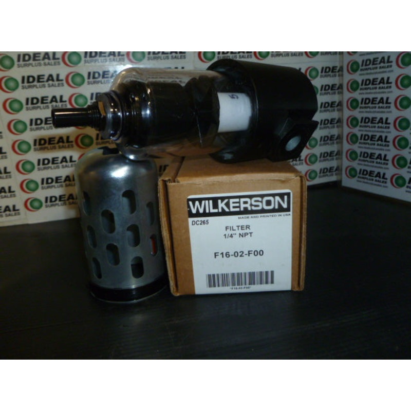WILKERSON F1602F00 FILTER|Factory Sealed Packaging|New In Box|New No Box|Used|Reconditioned