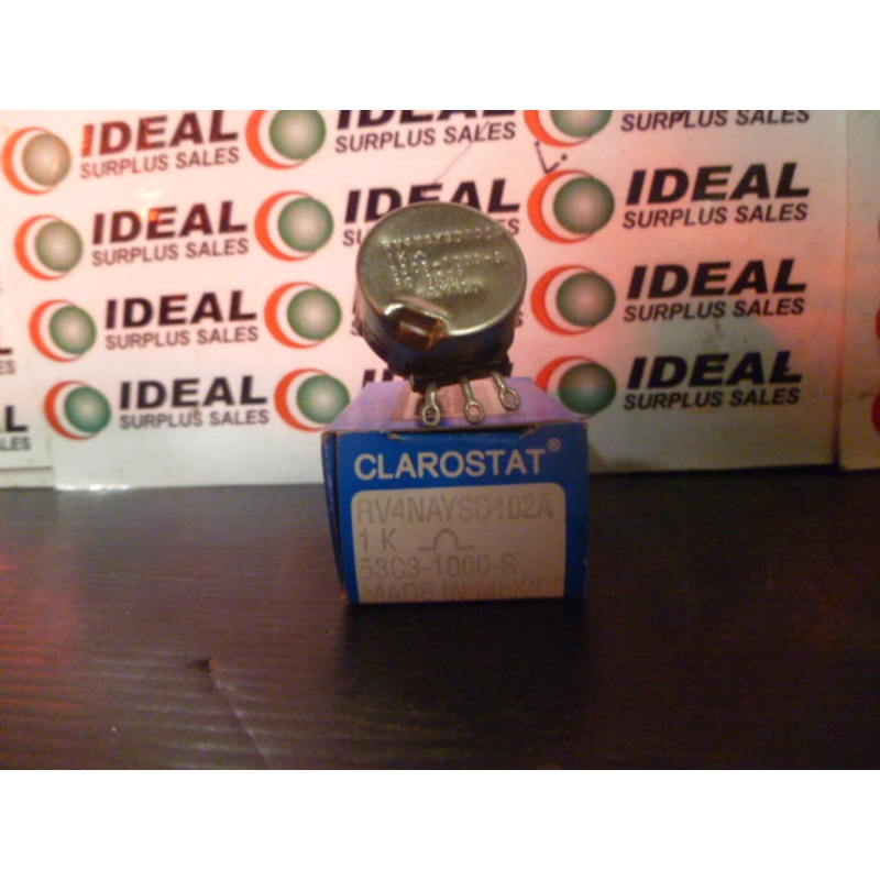 CLAROSTAT 53C31000S|Factory Sealed Packaging|New In Box|New No Box|Used|Reconditioned