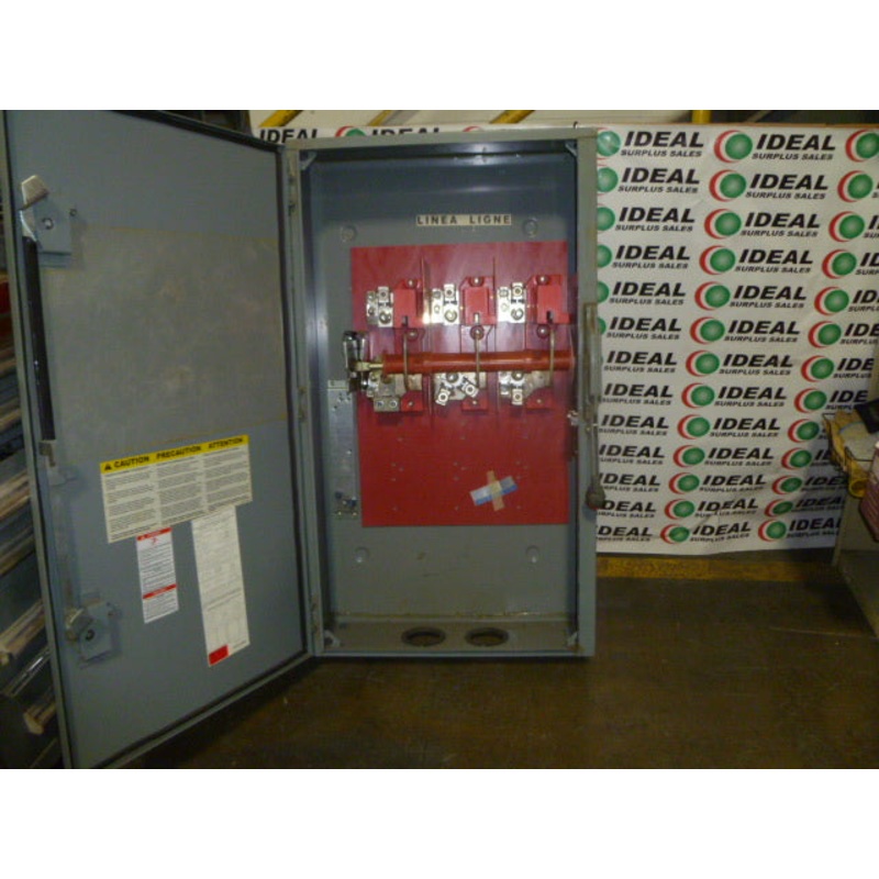 SQUARE D HU365AWK SAFETY SWITCH