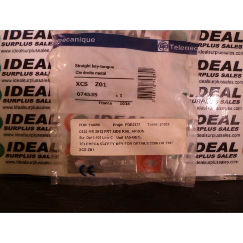 Telemecanique XCS Z01 Safety Switch Key