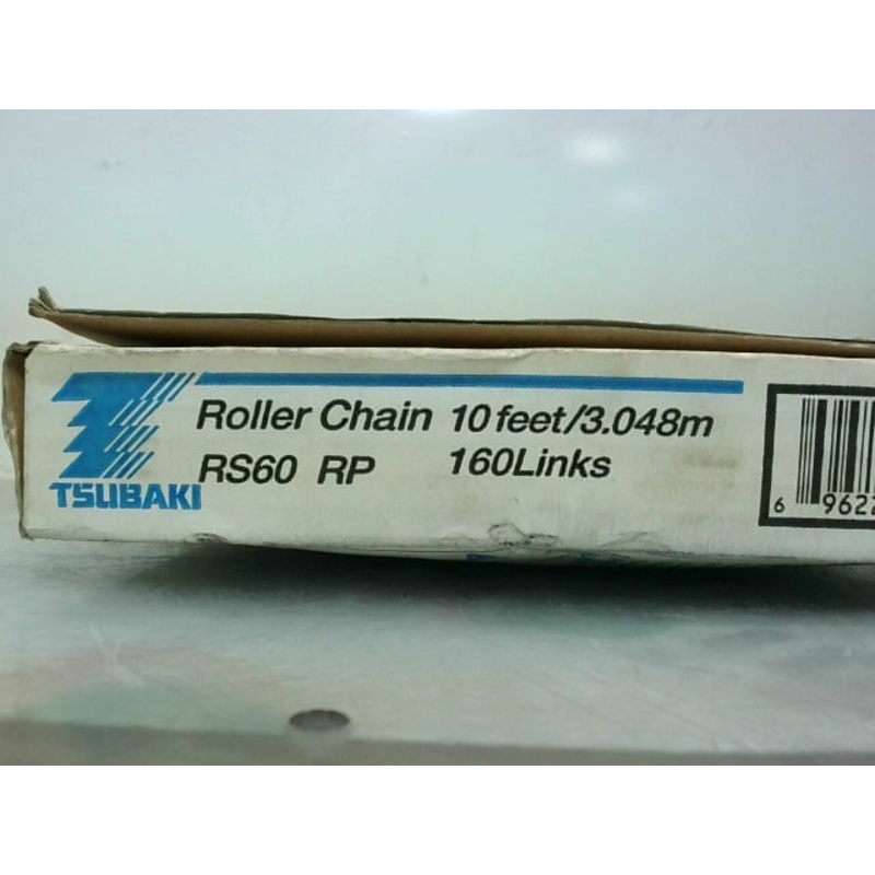Tsubaki RS60-RP Single Roller Chain 10′ 160 Links