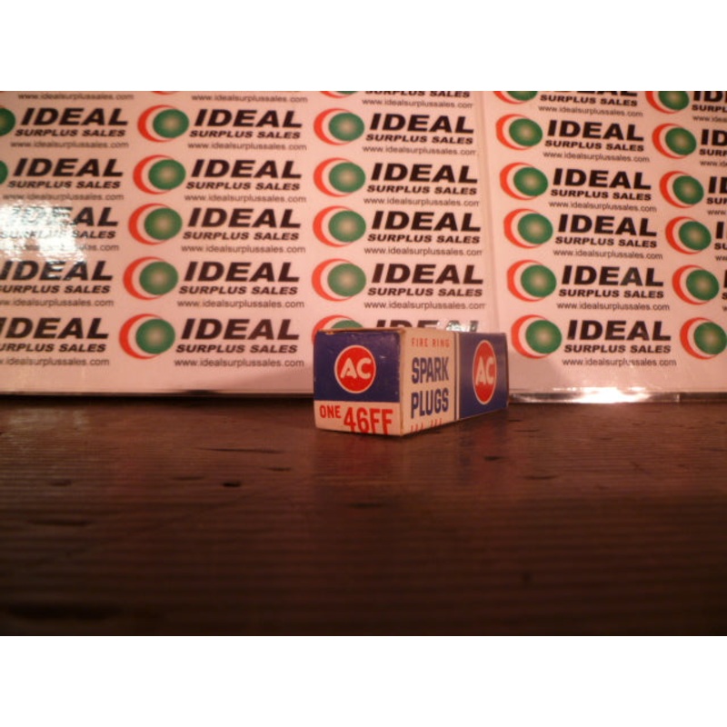 AC FIRE RING 46FF SPARK PLUG|Factory Sealed Packaging|New In Box|New No Box|Used|Reconditioned