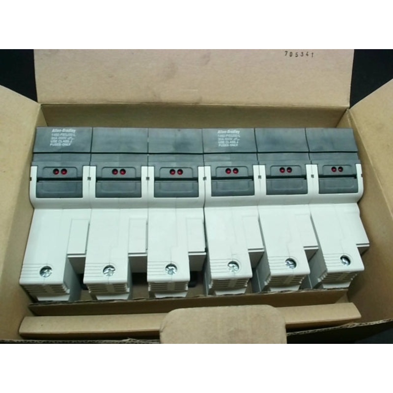 Allen Bradley 1492-FB3J30-L (2 PCS) Fuse Holder 30A 600V Class J